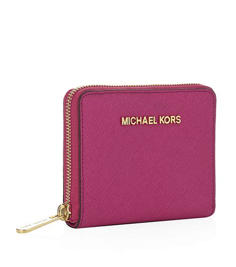 michael kors jet set small logo wallet|overstock michael kors wallet.